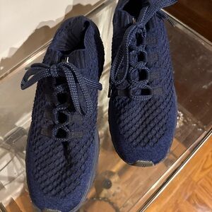 NOBULL Navy Blue Knit Sneakers